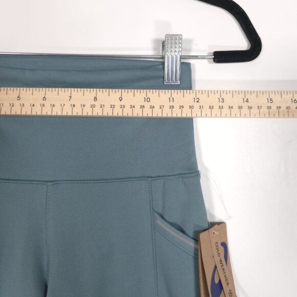 asics Women’s Cold Weather 2-PKT Leggings Visibility 2 Pockets Size XS/TP - Picture 5 of 10